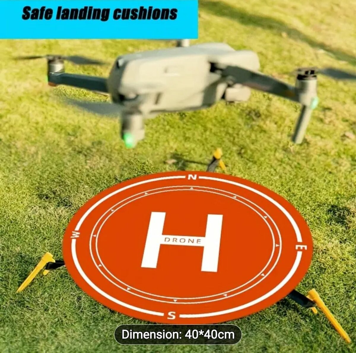 Tapis d'atterrissage drone 40cm