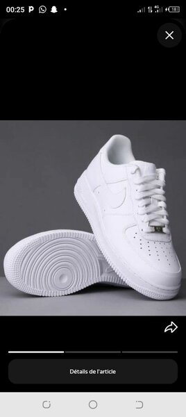 Basket blanche classique