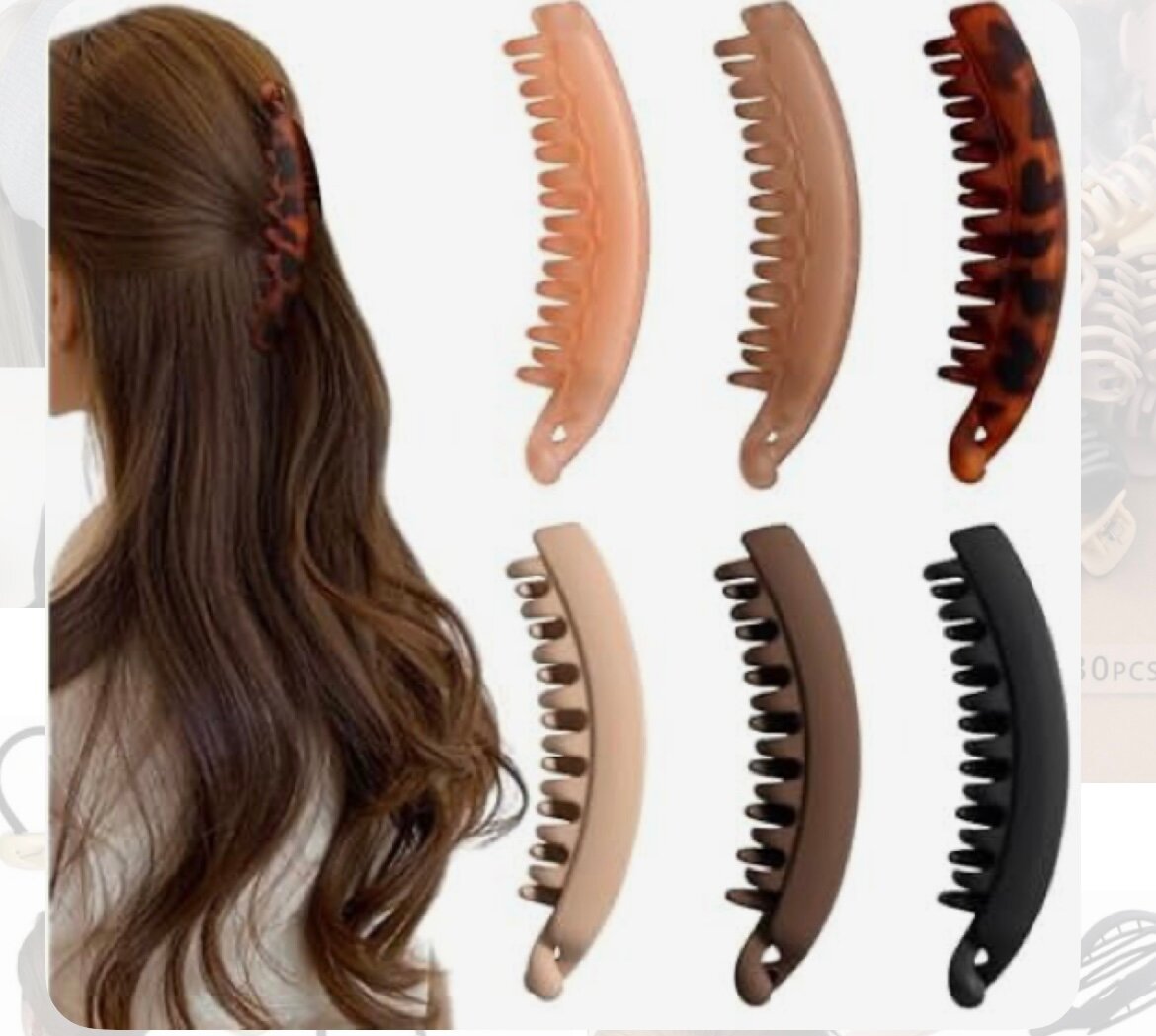 Pinces à cheveux colorées