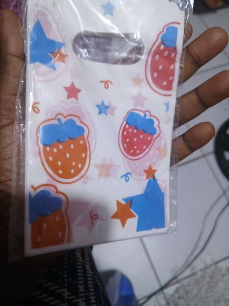 Sacs Cadeaux Fraises Colorés