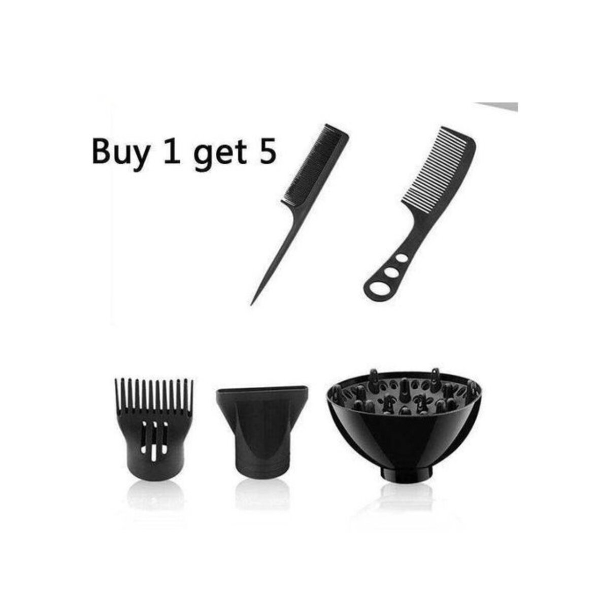 Waterproof Unbreakable Hair Dryer - 2300W - 8000W Black