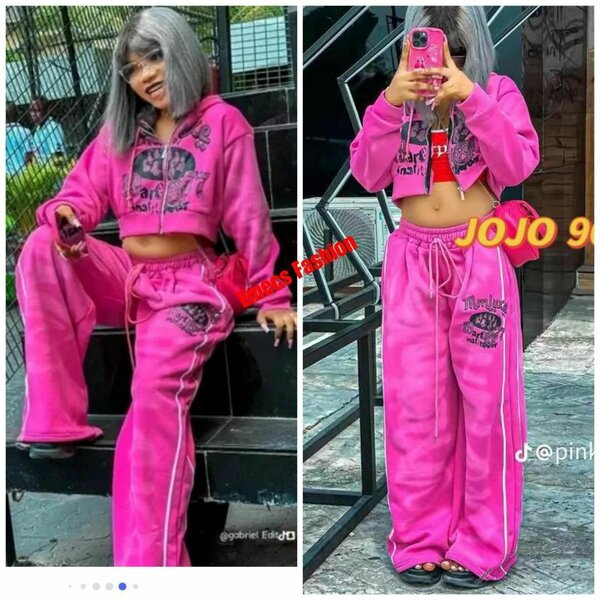 Ensemble survêtement rose
