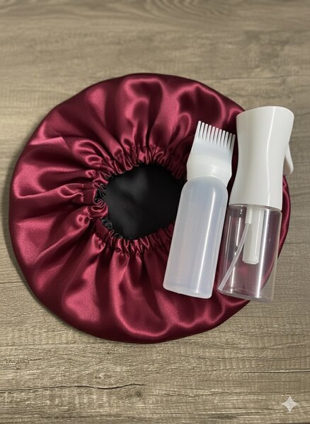 Bonnet de Satin Capillaire