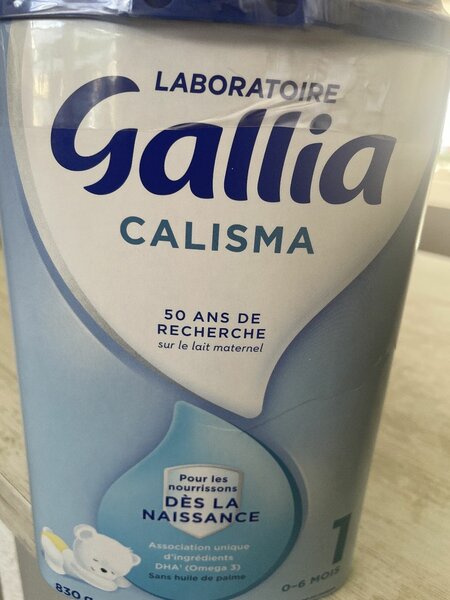 Lait Infantile Gallia Calisma