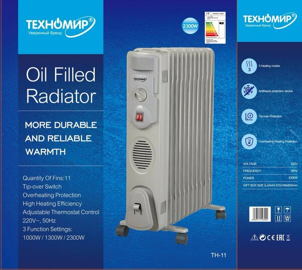 Теномир Обогреватель масляный