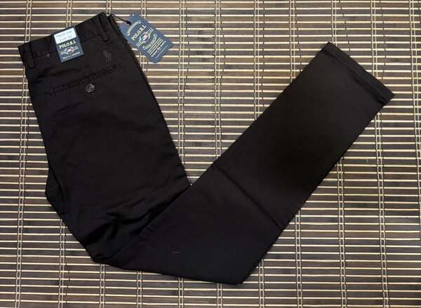 Pantalon Chino Noir Homme