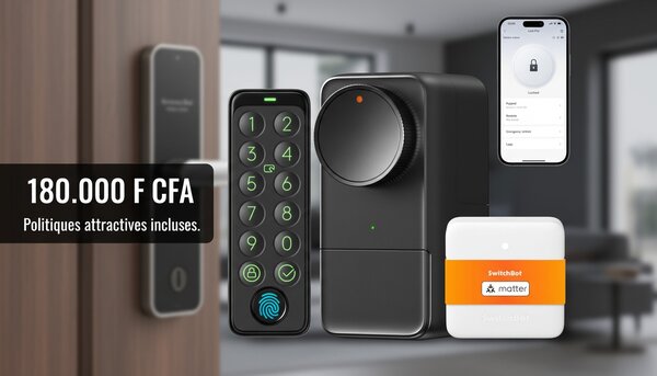 Serrure intelligente avec pavé