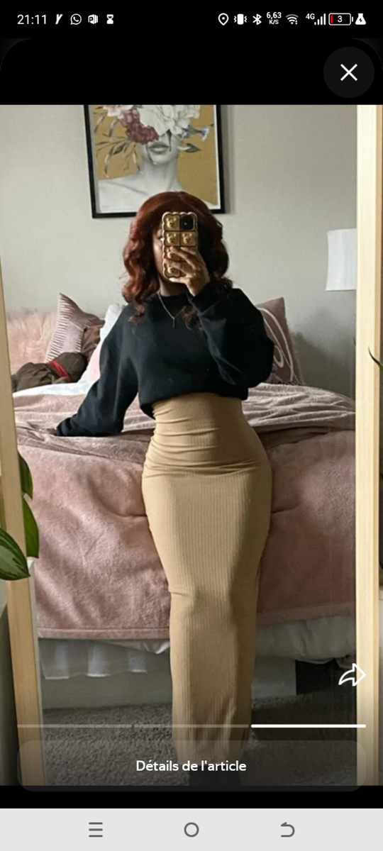 Jupe Longue Élégante Femme