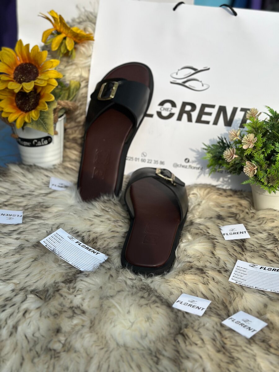 Sandales en cuir élégantes