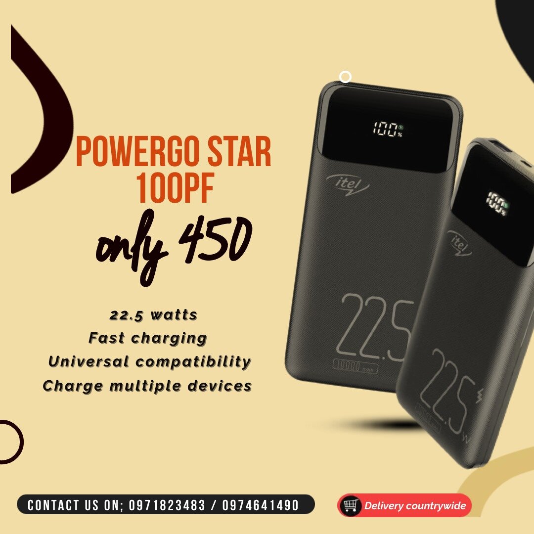 Itel Fast Charging power bank