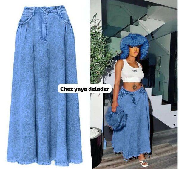 Jupe bleu