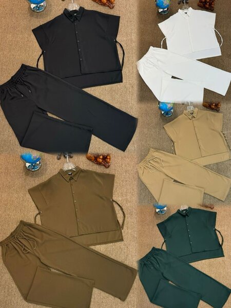 Ensemble blouse et pantalon