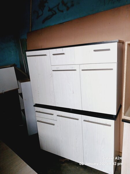 Kitchen base and side box bed