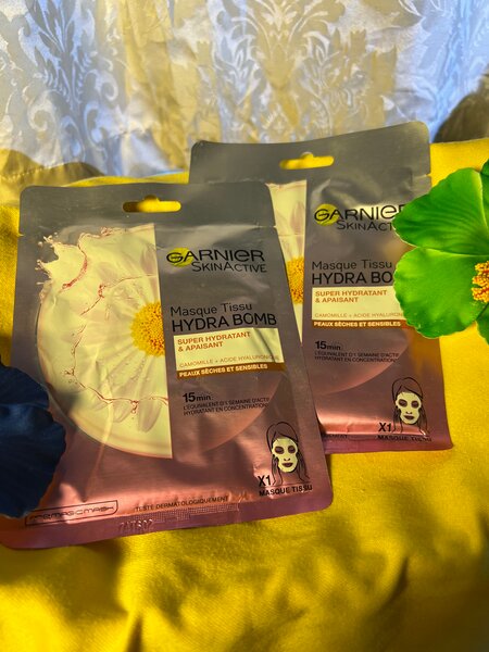 Masque Tissu Garnier Hydra Bomb Hydratant