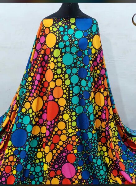Silk/crepe fabric