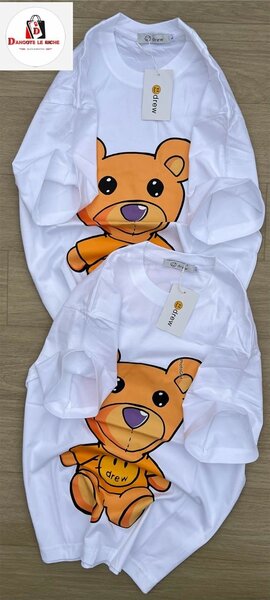 T-shirt Enfant Ourson Blanc