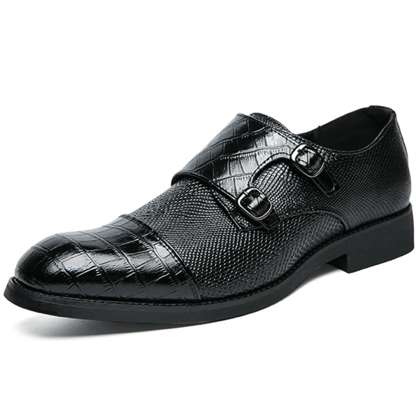 Chaussures Richelieu en cuir noir