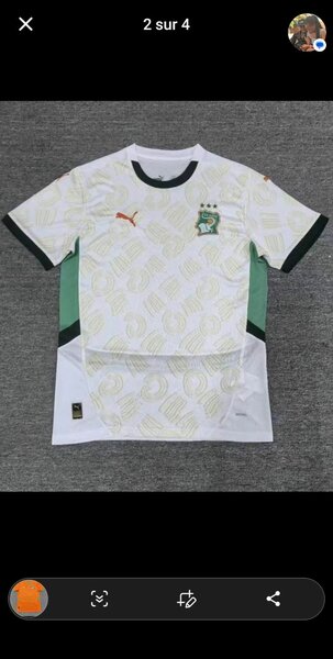 Maillot Équipe Côte d'Ivoire