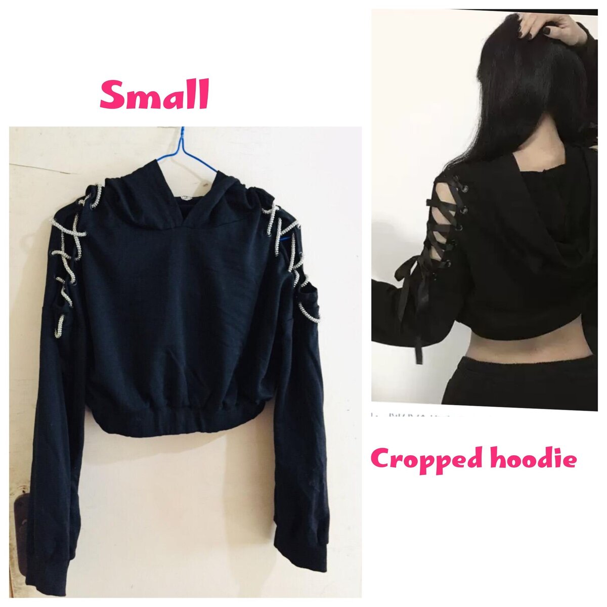 Salaula crop tops and tops