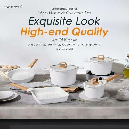 15pcs Quality Cookware