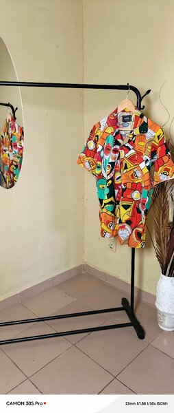 Vibrant Men's Graphic Shirt