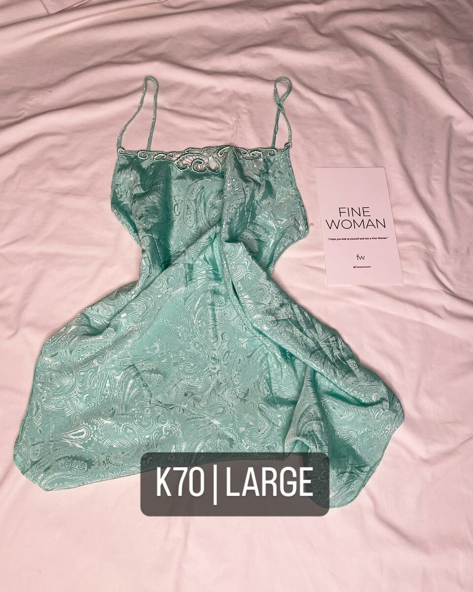 Beautiful women's pajamas green