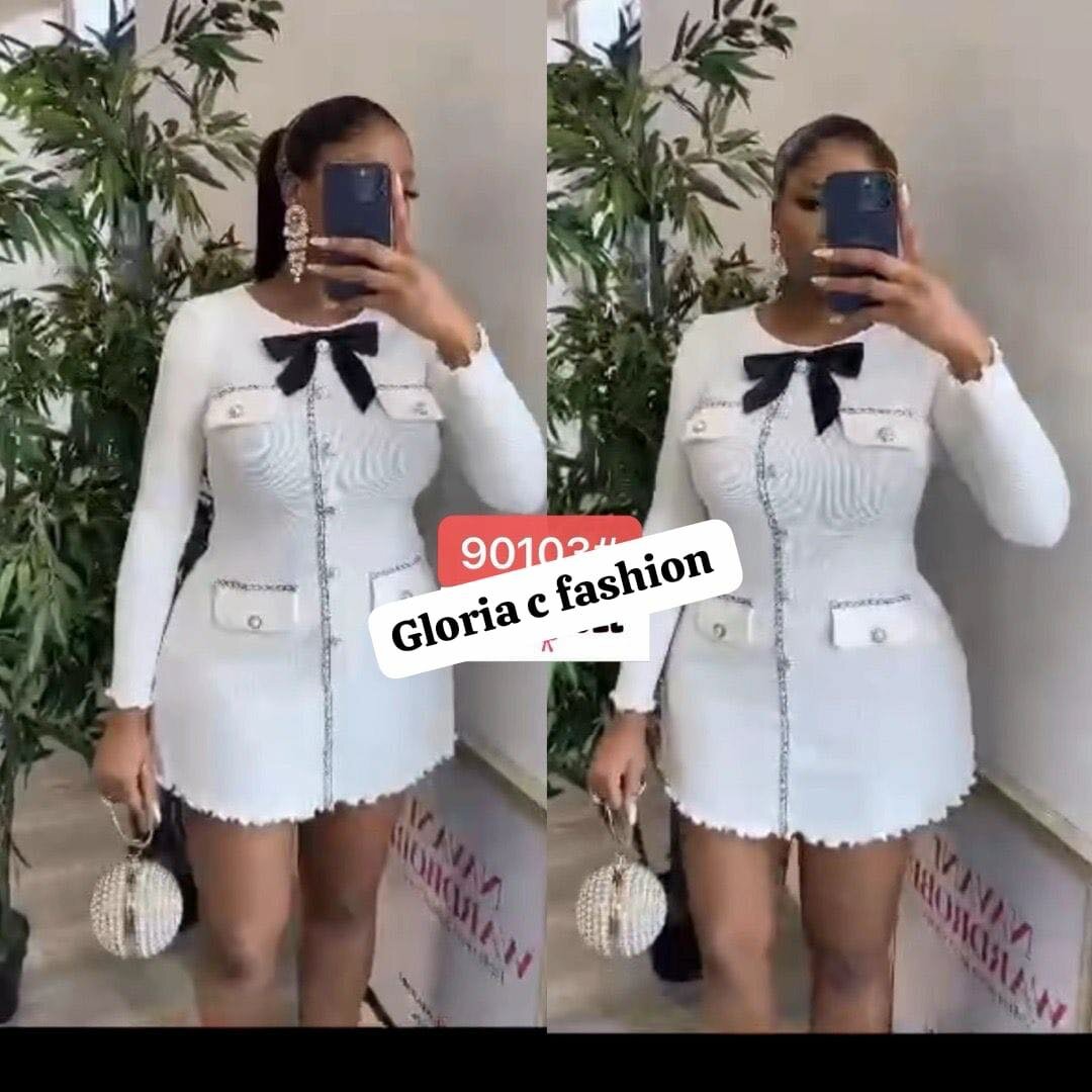 Classy short straight dress