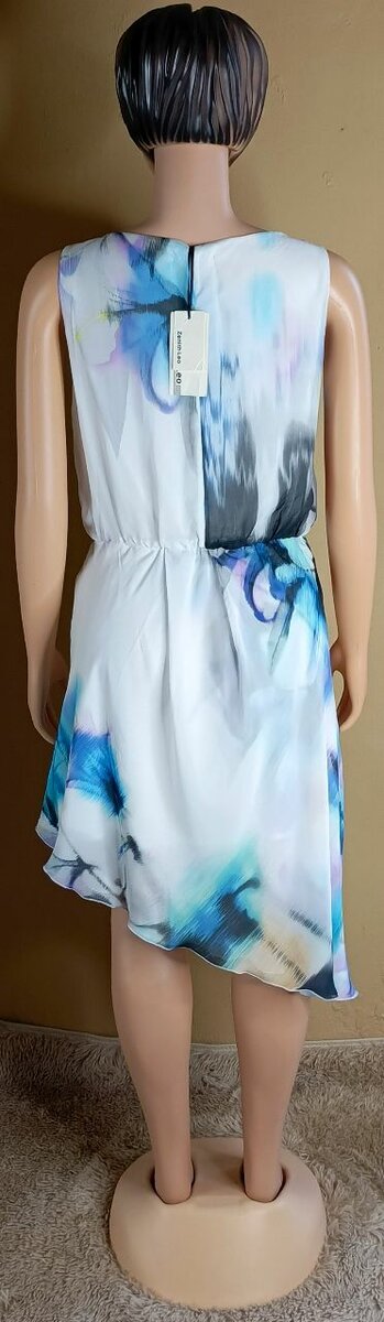 Robe Asymétrique Imprimée