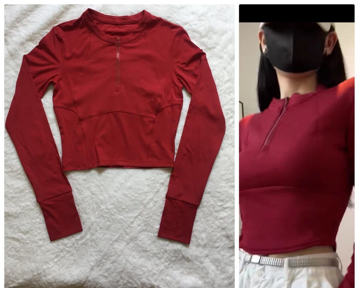 Salaula crop tops and tops