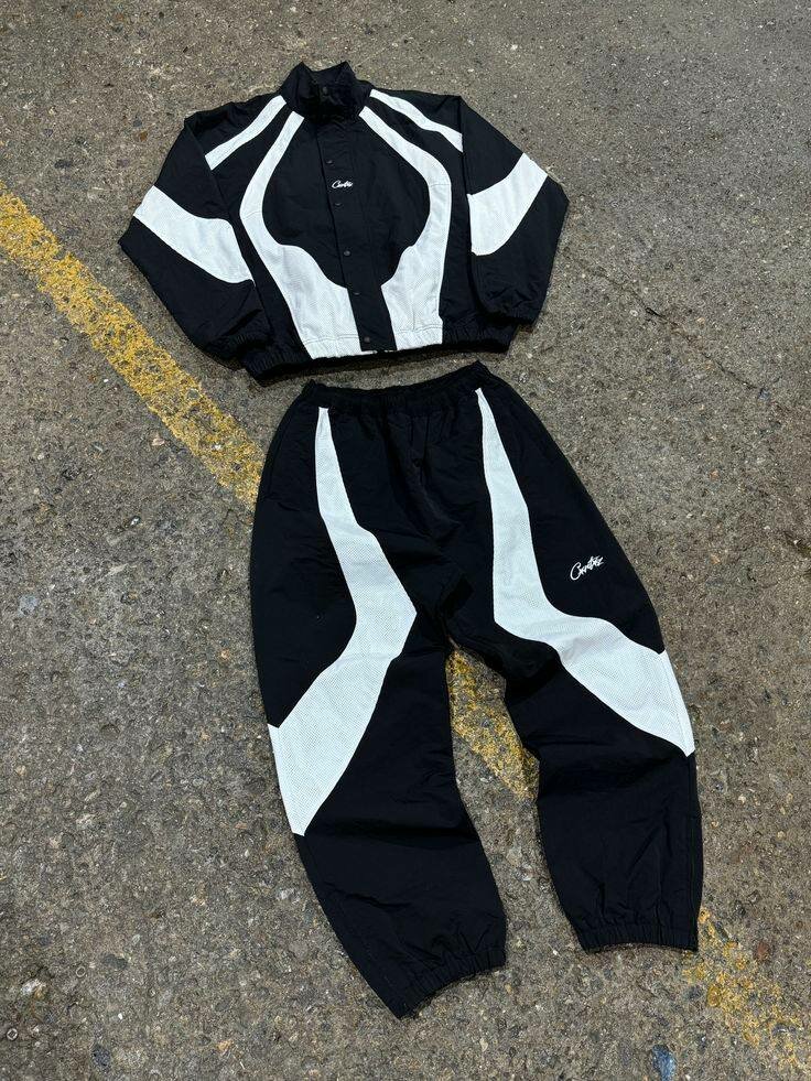 Costume de sport rétro unisexe