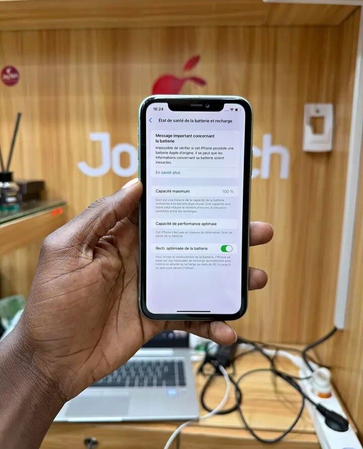 iPhone 11 vert - 128 Go