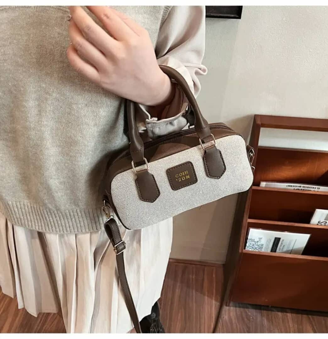 Sac à main élégant en toile