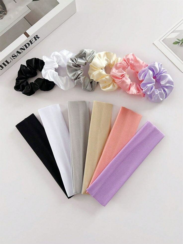 Ensemble bandeaux et chouchous