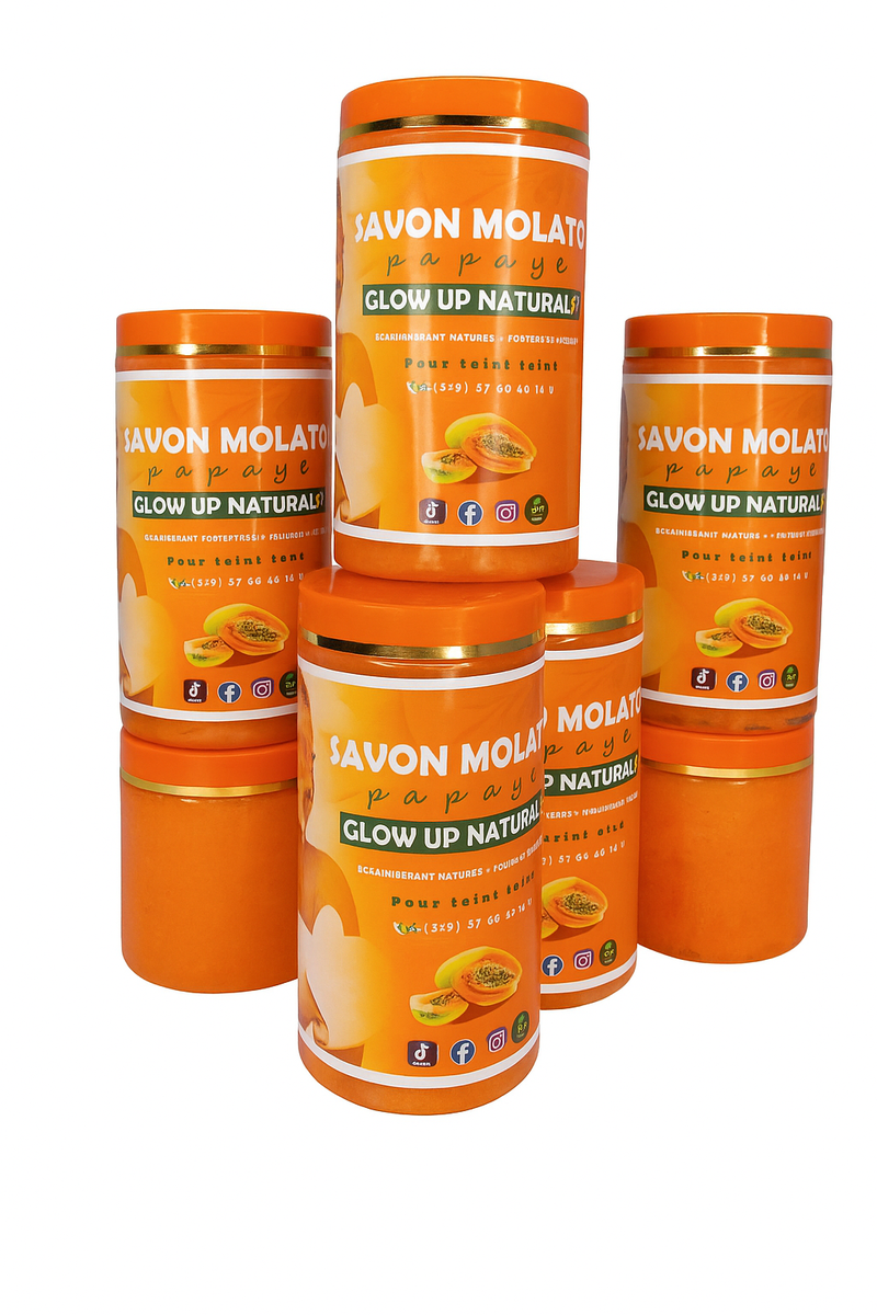 Savon molato papaye 1kg