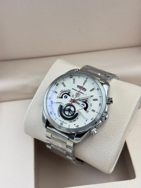 Montre Chronographe Acier Inoxydable Homme