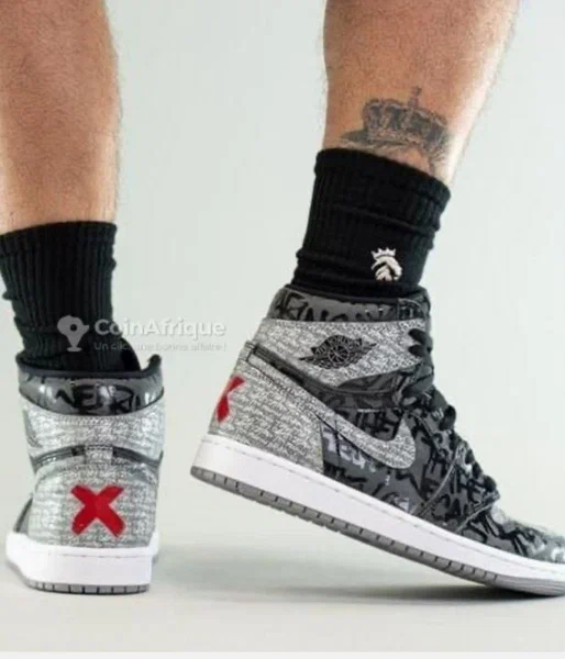 Sneakers montantes streetwear