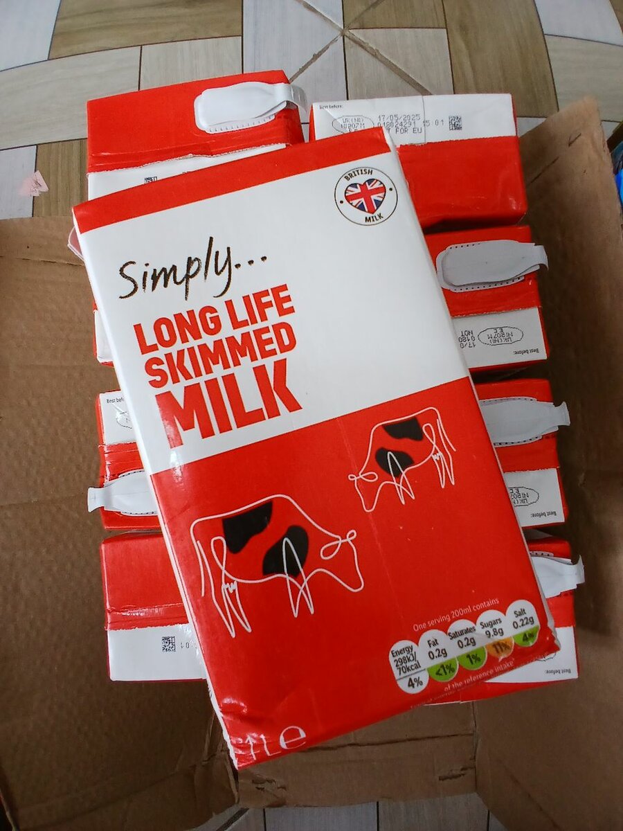 Simply Long Life Skimmed Milk