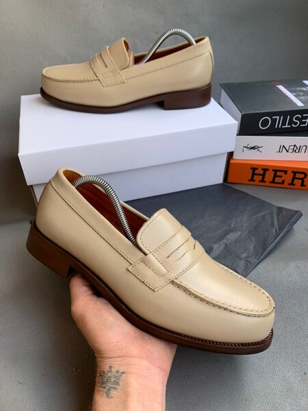 Mocassins classiques en cuir