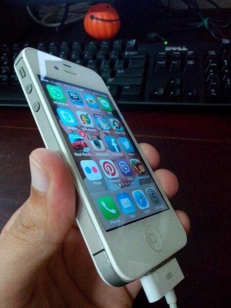 iPhone 4S Blanc Débloqué