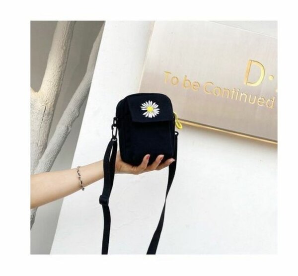 Sac bandoulière fleur tendance