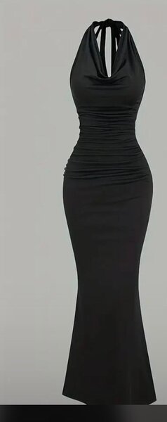 Robe longue chic noire