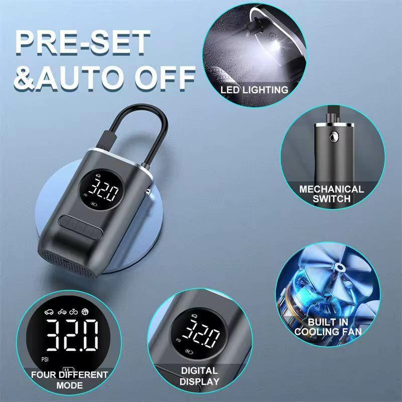 Mini compresseur d'air portable