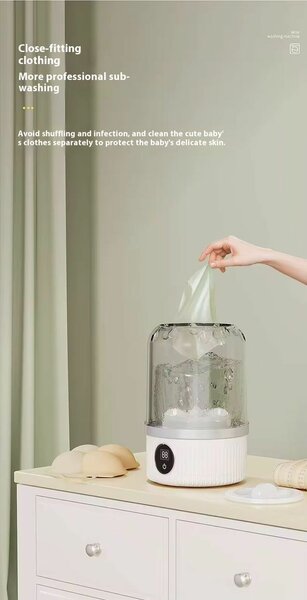 Mini Machine à Laver Sans Fil