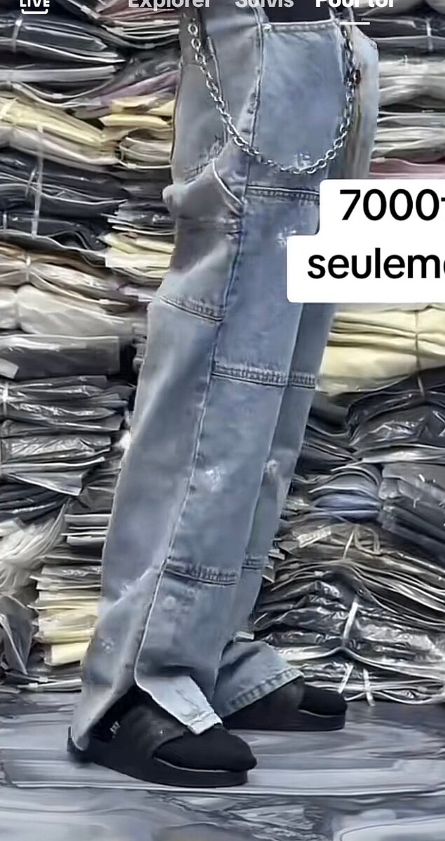 Pantalons baggy pour hommes