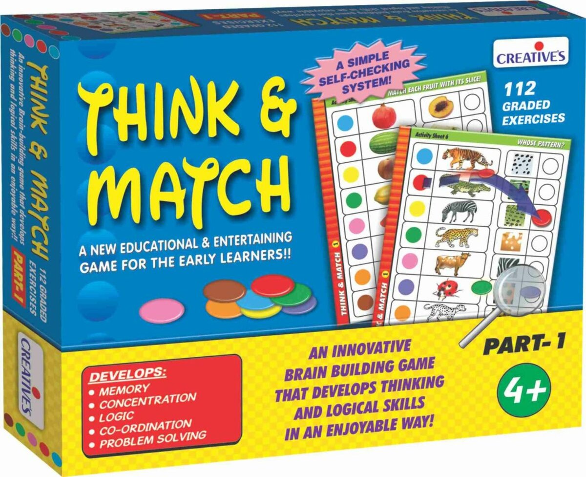 Think & Match Jeu Éducatif