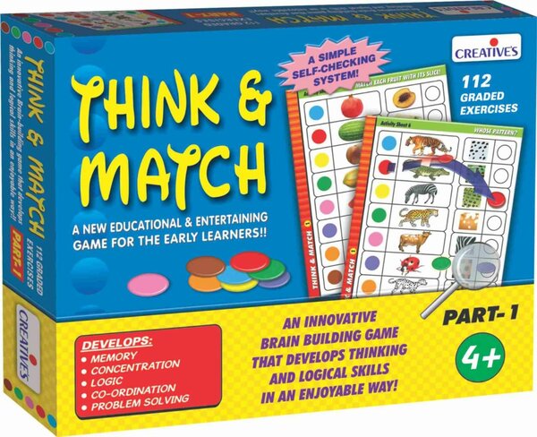 Think & Match Jeu Éducatif