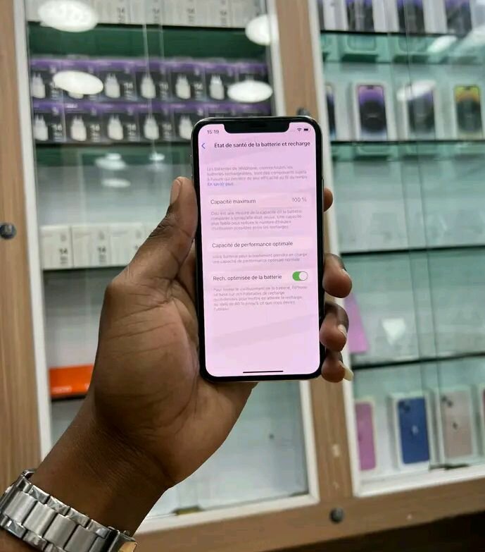 iPhone X Argent 256GB Reconditionné