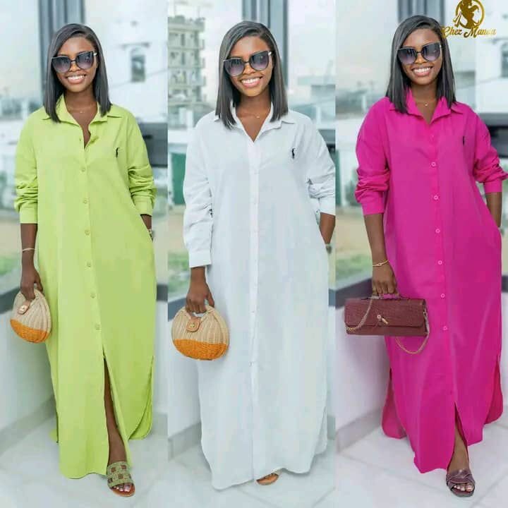 Robe chemise élégante