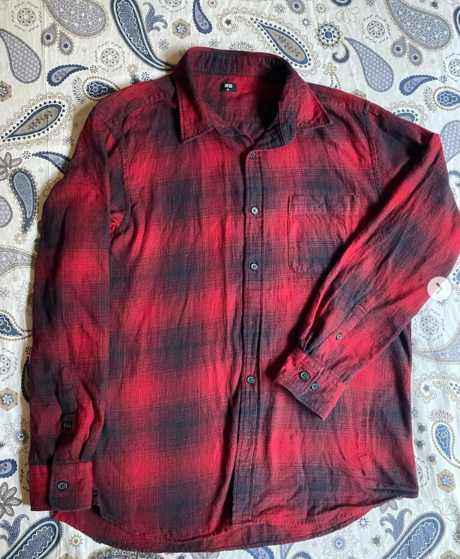 Uniqlo flannel M/L