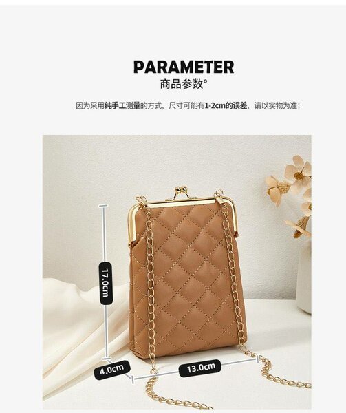 Sac bandoulière élégant matelassé